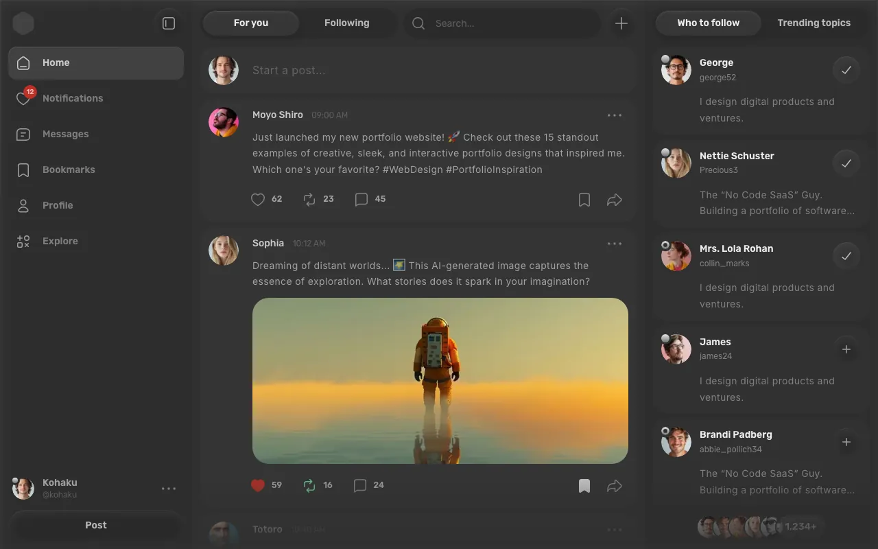 Circle template preview